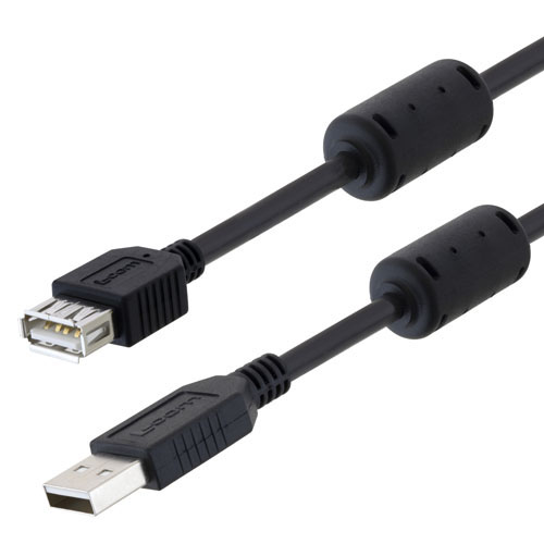 L-Com USB 2.0, Male USB to Male USB B, 5m