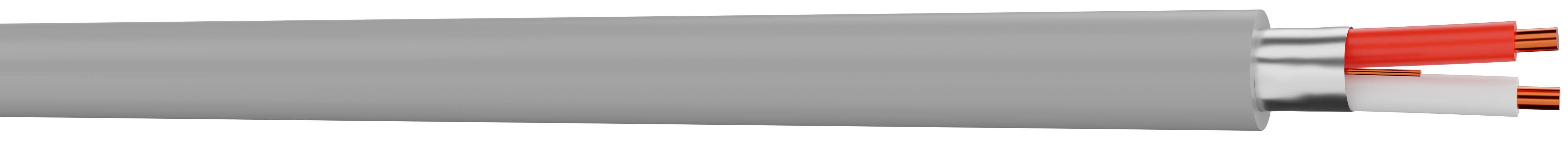 CAE Groupe 6 Core 24 AWG Telephone Cable, 1/0.51 mm, Grey Sheath, 100m
