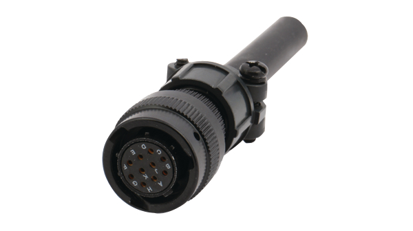 Amphenol, 62IN 8 Way Cable Mount MIL Spec Circular Connector Socket, Socket Contacts,Shell Size 16mm, MIL-DTL-26482