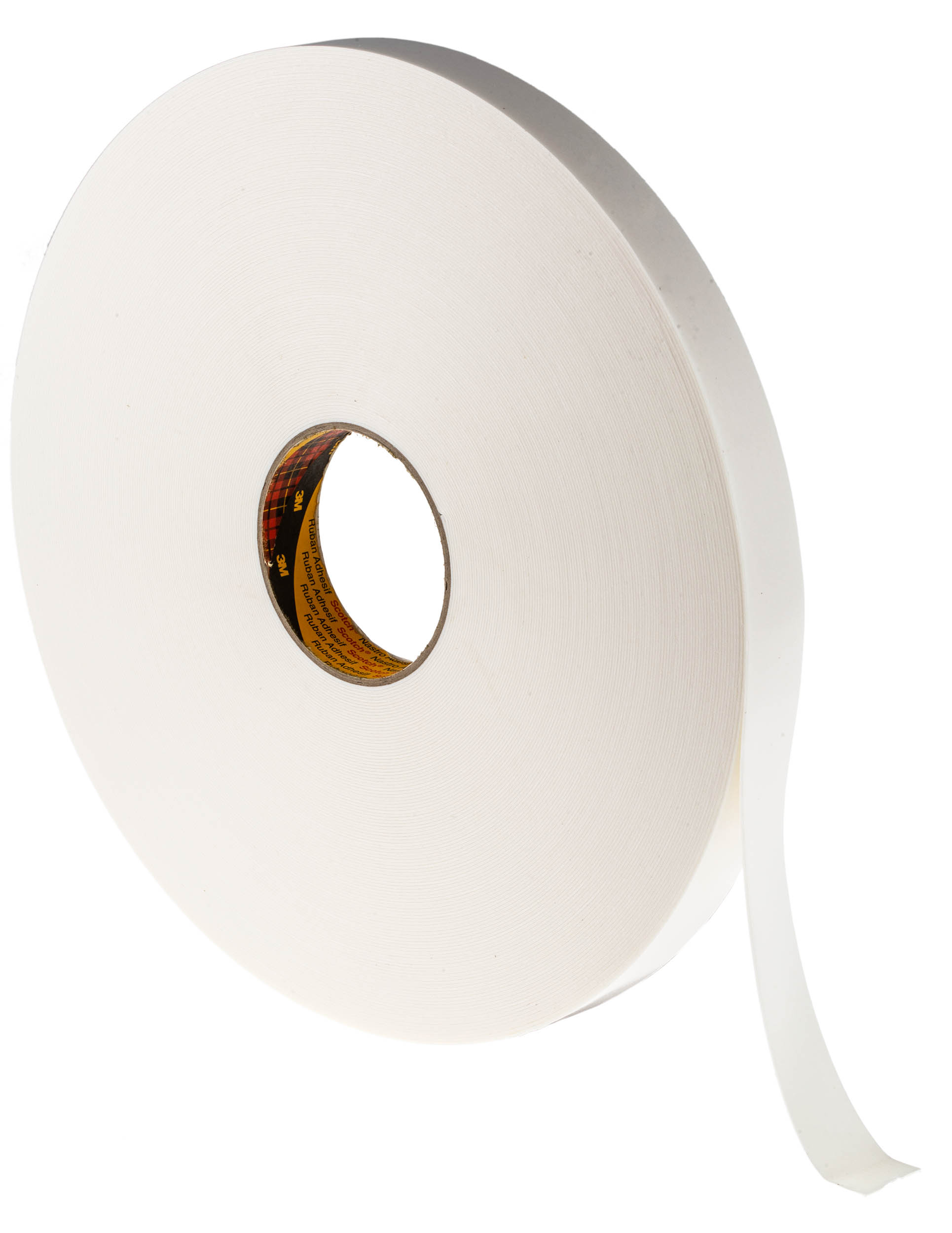 3M SCOTCH 9546 White Foam Tape, 25.0mm x 66.0m, 1.15mm Thick