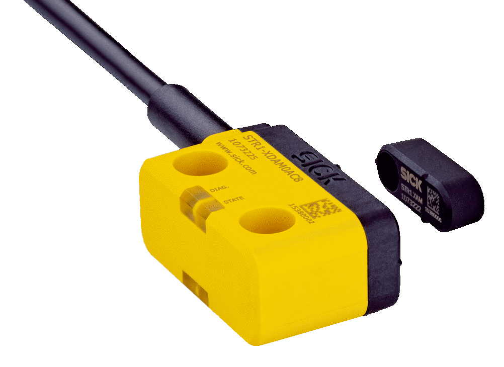 SICK STR1 Series RFID Non-Contact Safety Switch, 24V dc, Vistal Housing, 2NO, Cable