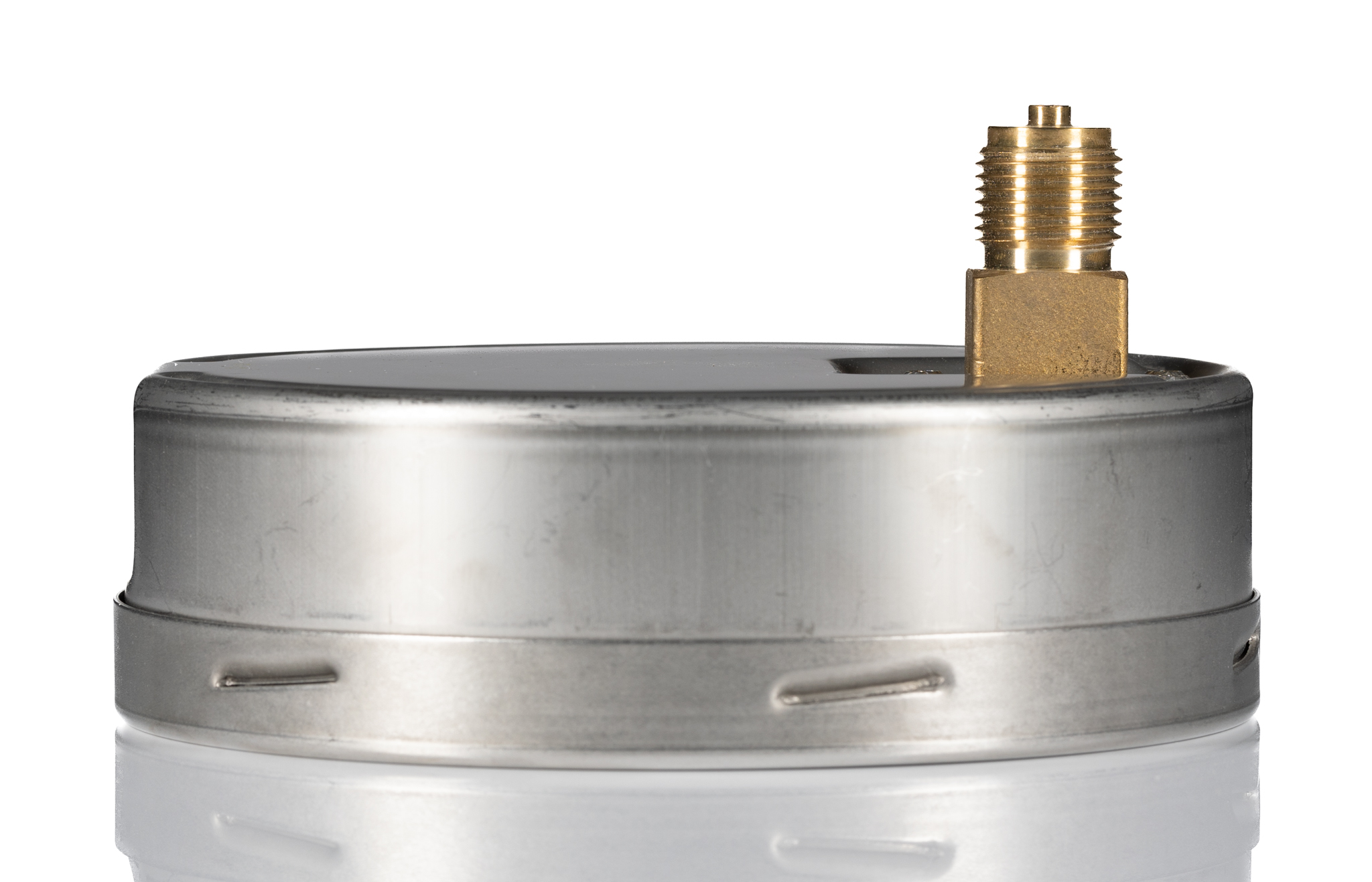 WIKA G 1/2 Analogue Pressure Gauge 160mbar Back Entry 160mm Outside Diameter