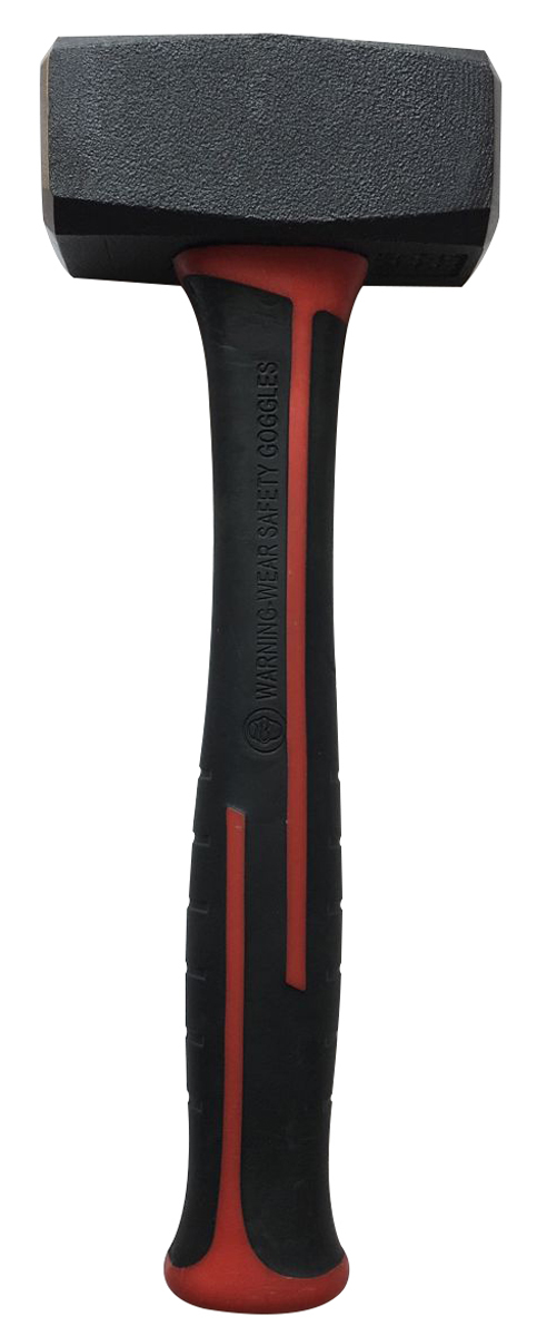 RS PRO Carbon Steel Lump Hammer with Fibreglass Handle, 1.5kg