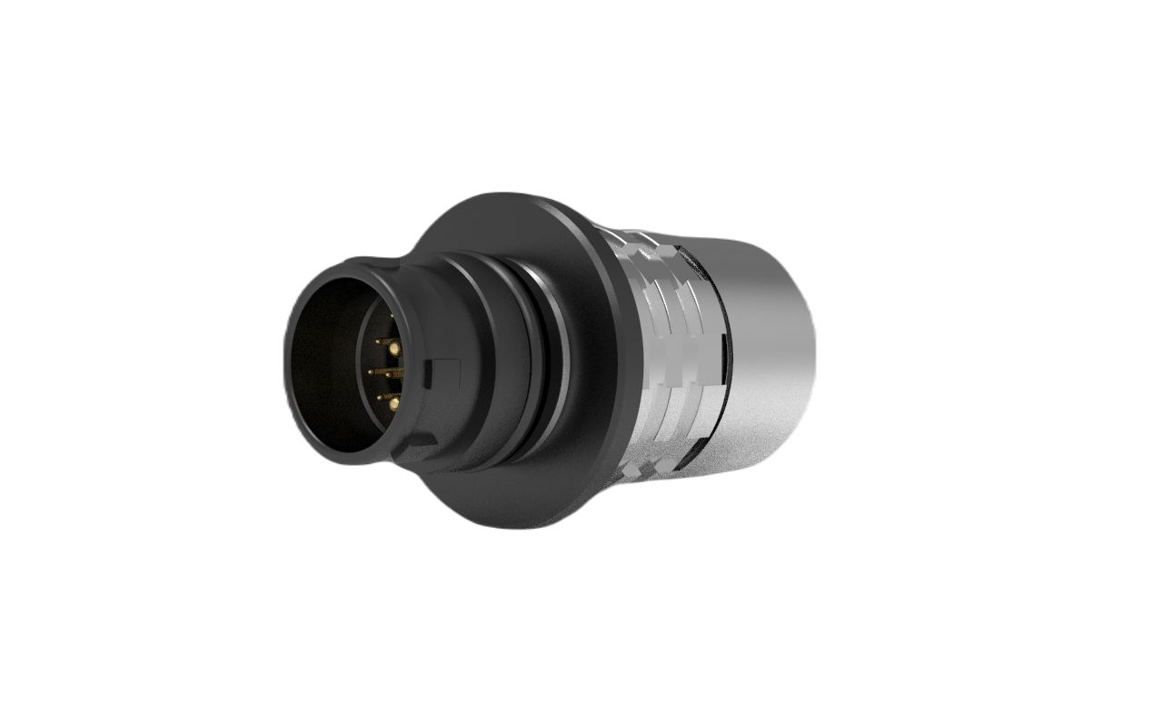 Amphenol NEXUS Technologies Connector, 9 Contacts, Cable, Plug, Male, IP68, IP69K, RANGER Series