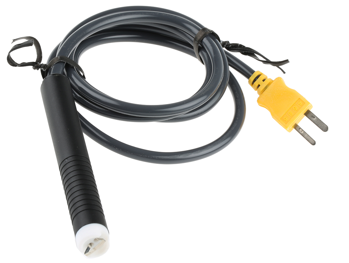 Fluke K Surface Temperature Probe, 94mm Length, 12.5mm Diameter, +260 °C Max