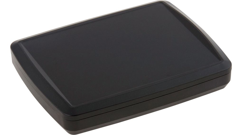Flat plastic enclosure 150x190x30mm Blac