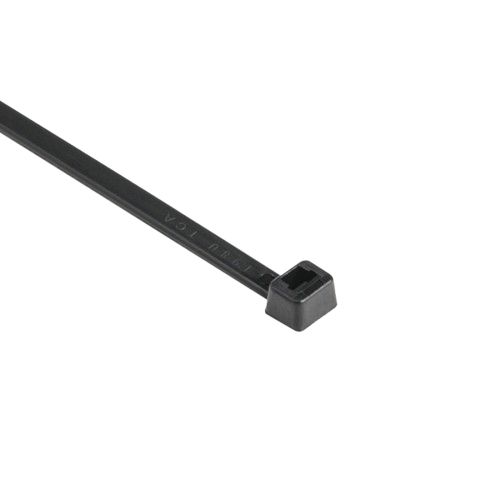 HellermannTyton Cable Tie, 530mm x 8.9 mm, Black Nylon, Pk-100