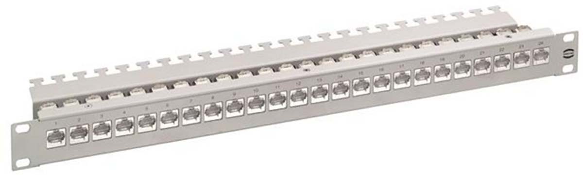 HARTING Ha-VIS preLink Series Cat6a 24 Port RJ45 RJ Patch Panel 1U