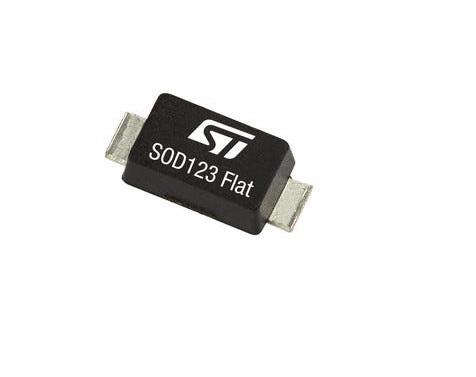 STMicroelectronics 100 V 2 A Rectifier & Schottky Diode Rectifier Diode 2-Pin ECOPACK STPST2H100ZF