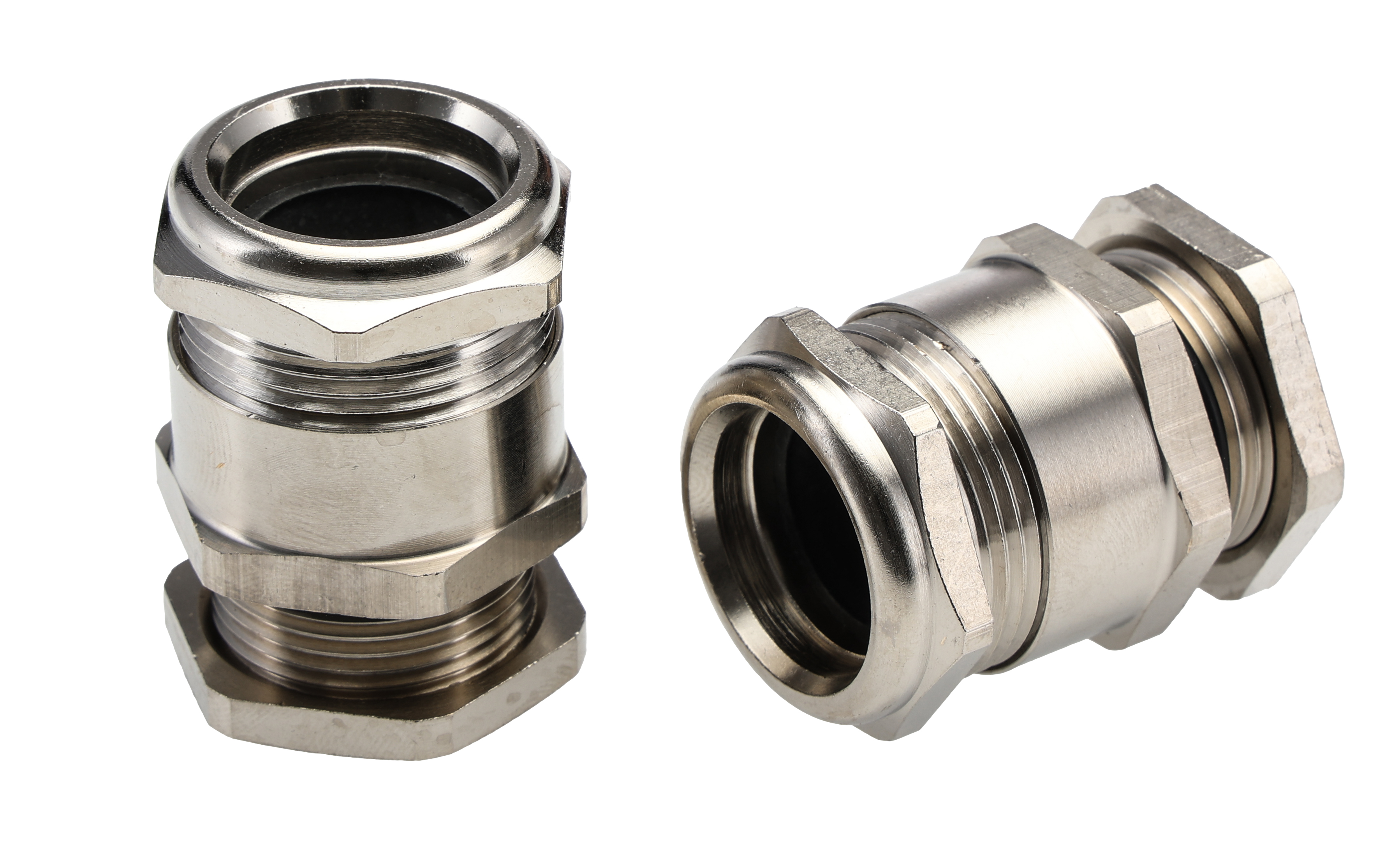 Lapp SKINDICHT Series Metallic Nickel Plated Brass Cable Gland, M25 Thread, 15.8mm min., 17.8mm max., IP68