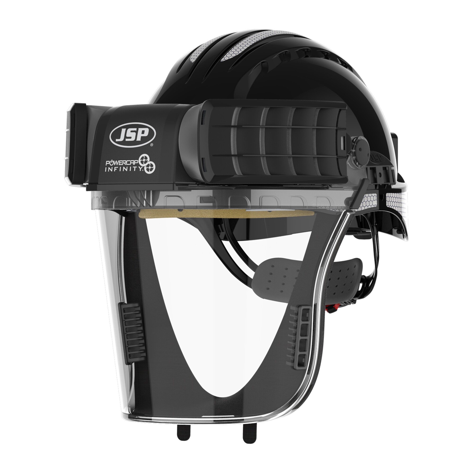 JSP Powercap® Infinity® PAPR Series Respirator, Y, Black