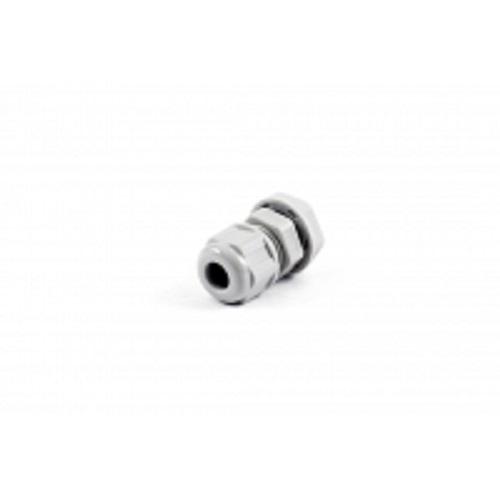 Hammond 1427NCG Series Grey Nylon Cable Gland, M12 Thread, 3mm min., 7mm max., IP68