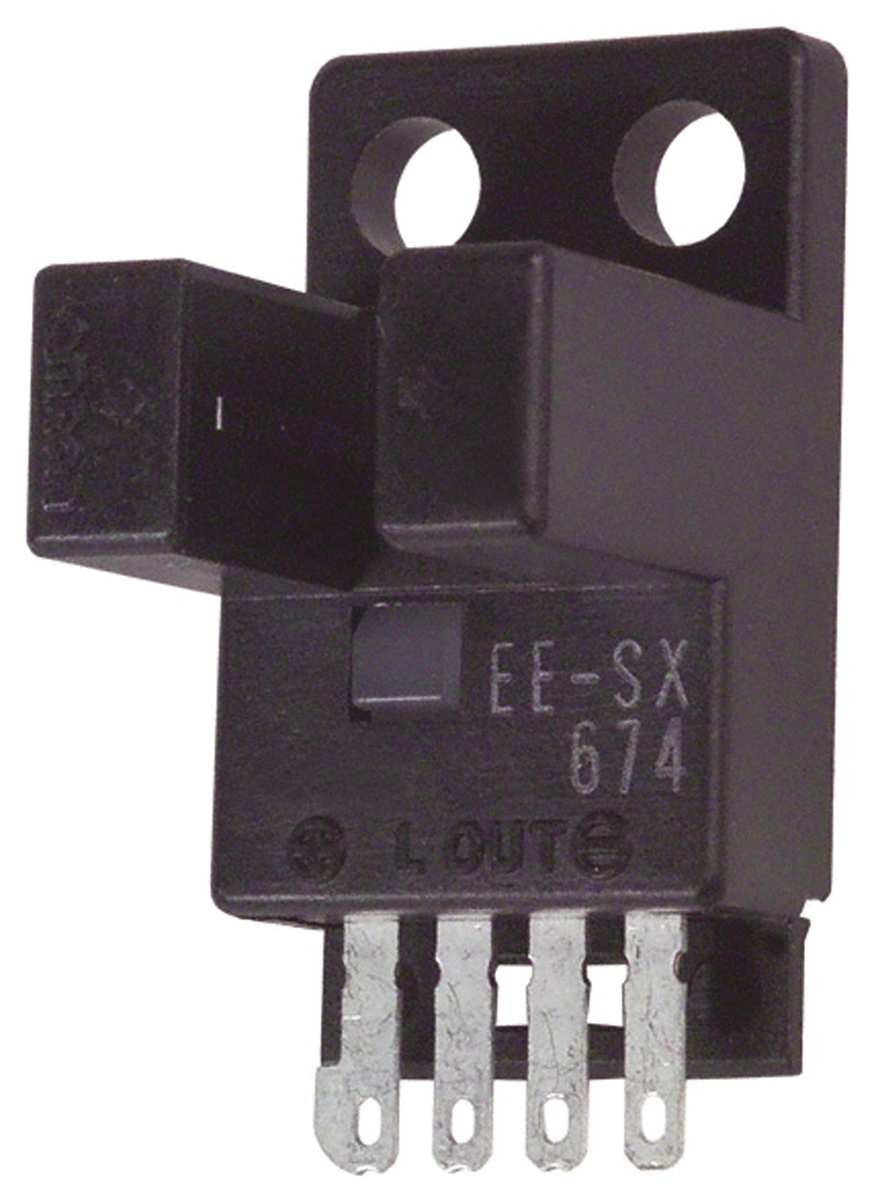 Omron Through Beam Photoelectric Sensor, Fork Sensor, 5 mm Detection Range
