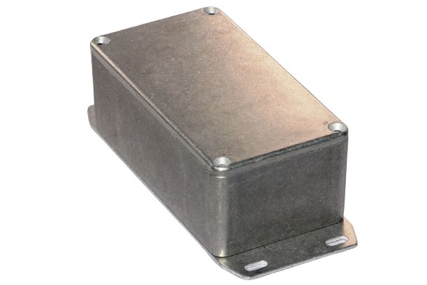Hammond 1590 Series Die Cast Aluminium Alloy Enclosure, IP65, Flanged, 112 x 60 x 42mm