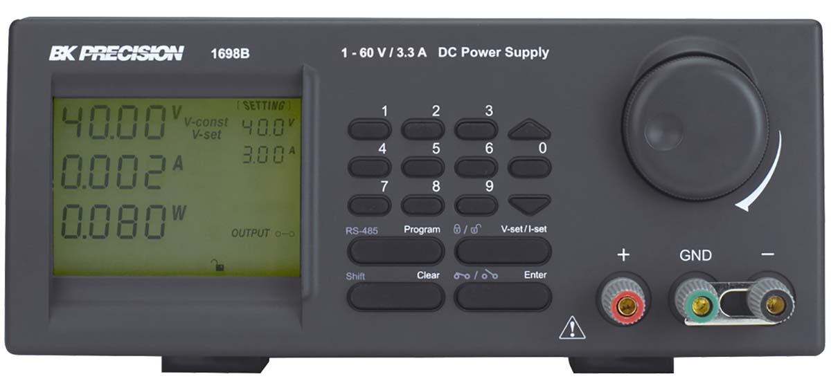 BK Precision 1696B Series Digital Bench Power Supply, 1 → 20V, 1 → 10A, 1-Output, 200W - UKAS Calibrated
