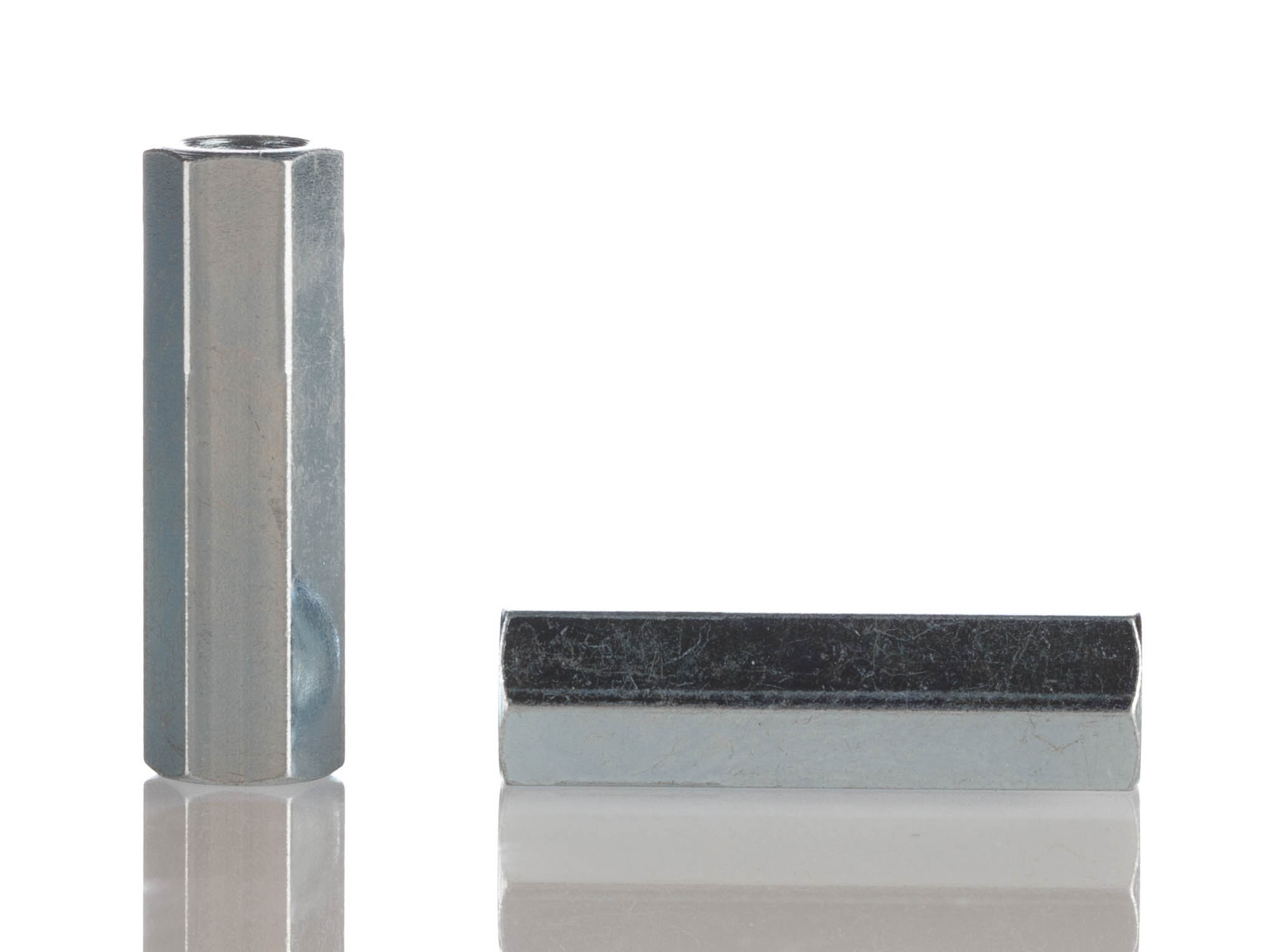 RS PRO Standoff, M4 x M4 Thread, 25mm Body, Steel, Female/Female