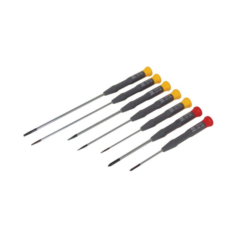 CK Phillips, Slotted Precision Screwdriver Set, 7-Piece