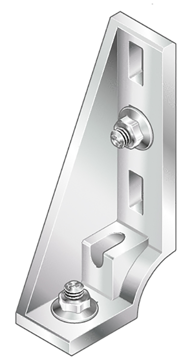 Bosch Rexroth M6 Foundation Bracket, Connecting Component, Strut Profile 30 mm, Groove Size 8mm
