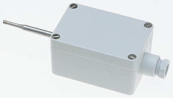 Jumo PT100 RTD Sensor, 3.3mm Dia, 29mm Long, 2 Wire, Wall, Class B +80°C Max