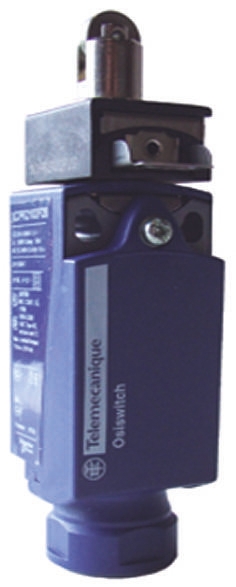Telemecanique Sensors XCPR Series Roller Plunger Limit Switch, NO/NC, IP66, IP67, DP, Plastic Housing, 240V ac Max, 10A