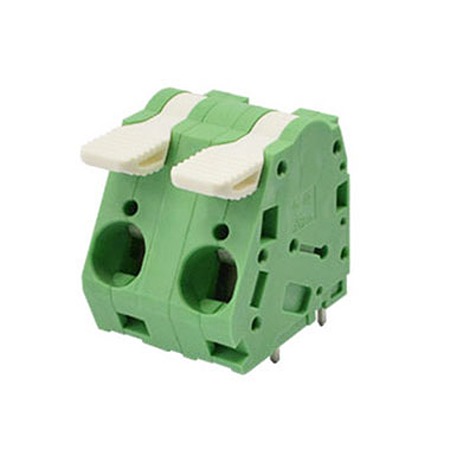 Amphenol Industrial NZ03105B0000G Series PCB Terminal Block, 3-Contact, 15mm Pitch, PCB Mount, 1-Row, Through Hole