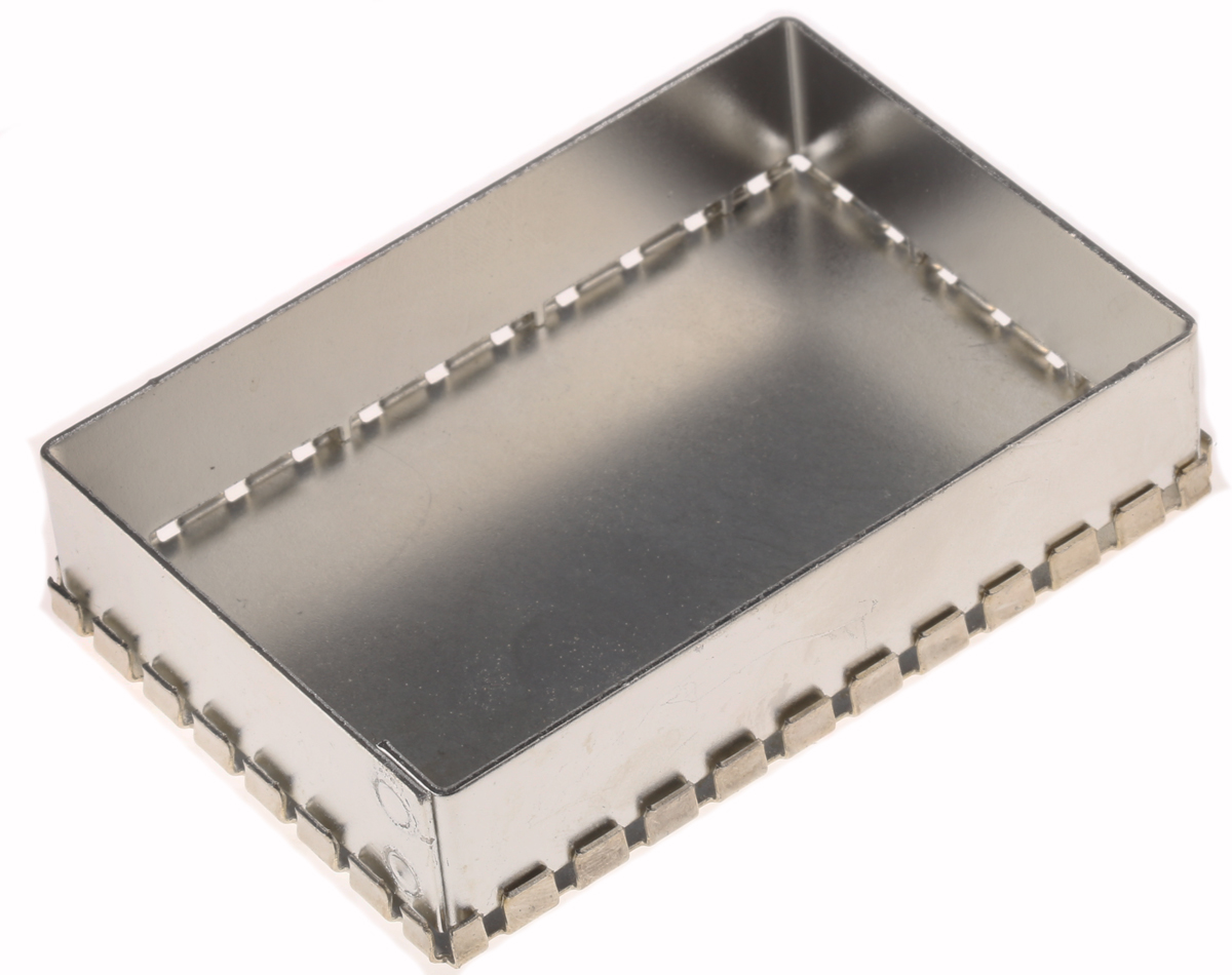 Perancea 1455 Steel PCB Shielded Enclosure, 75 x 50 x 15mm