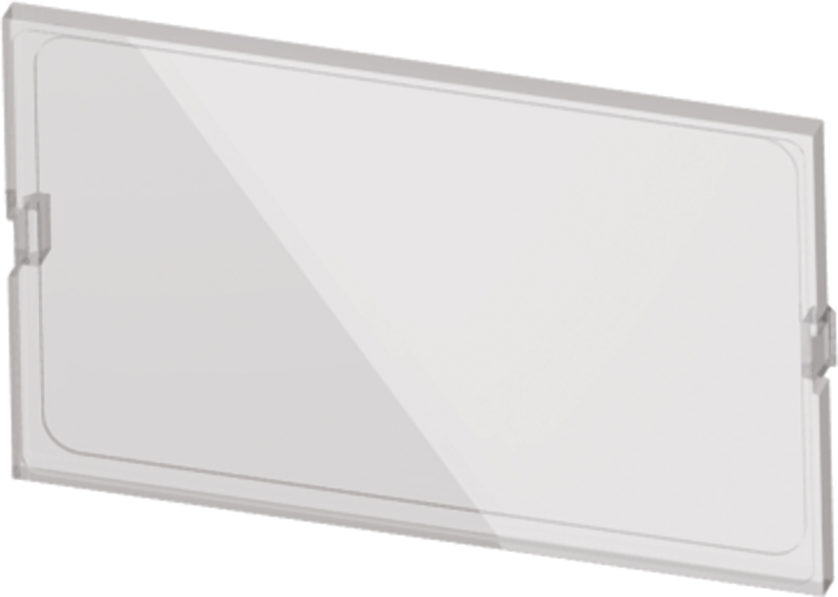 Italtronic Transparent Polycarbonate Front Panel, for Use with Modulbox XTS