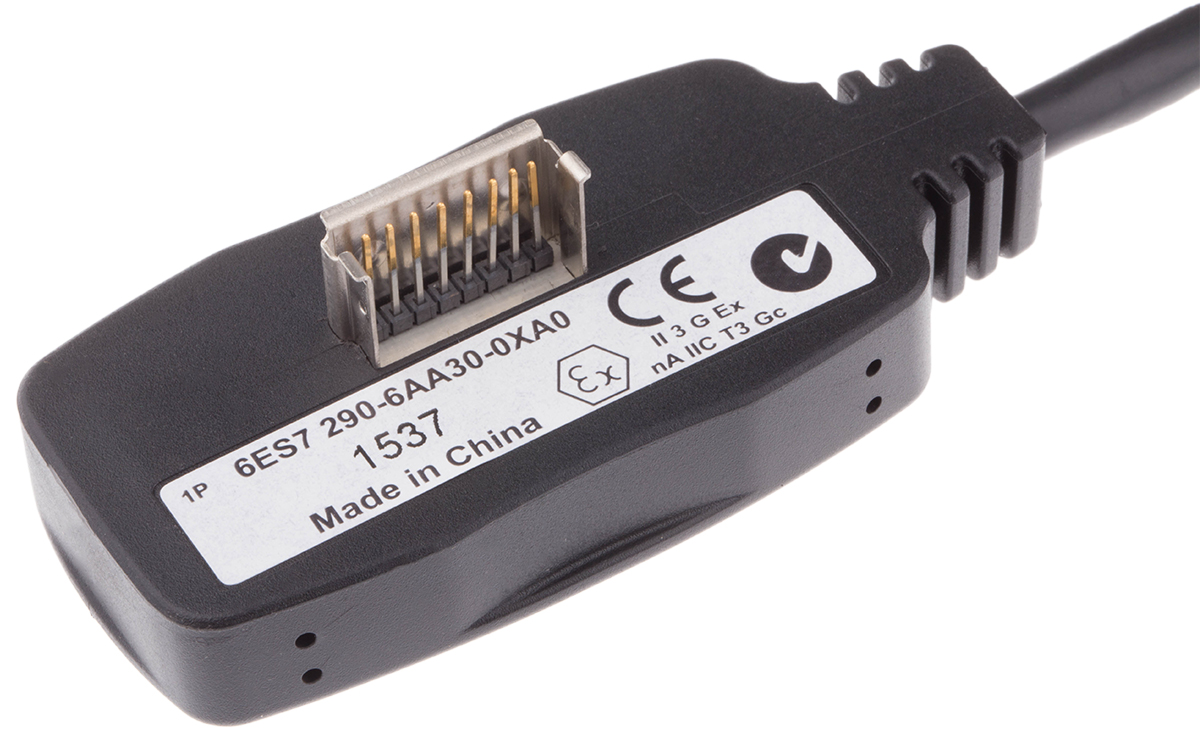 Siemens SIMATIC S7-120 Series PLC Cable for Use with S7-1200
