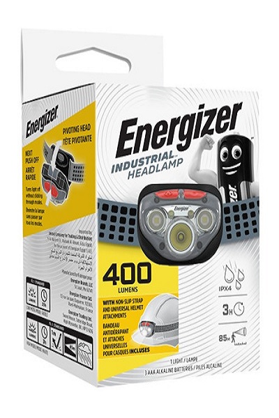 Energizer LED HDD323I Head Torch 400 Lumens