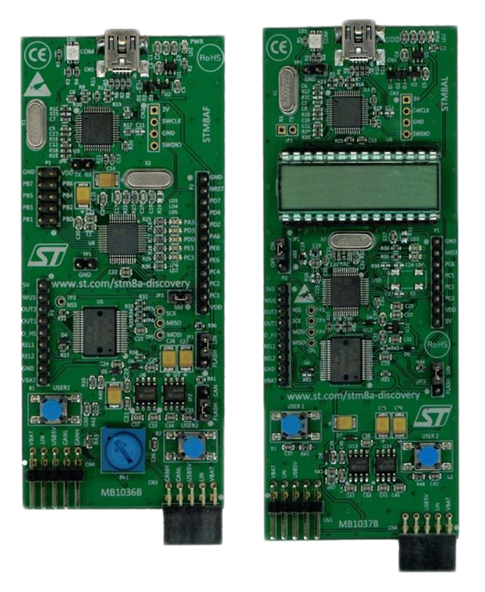 STMicroelectronics Discovery MCU Development Kit STM8A-DISCOVERY