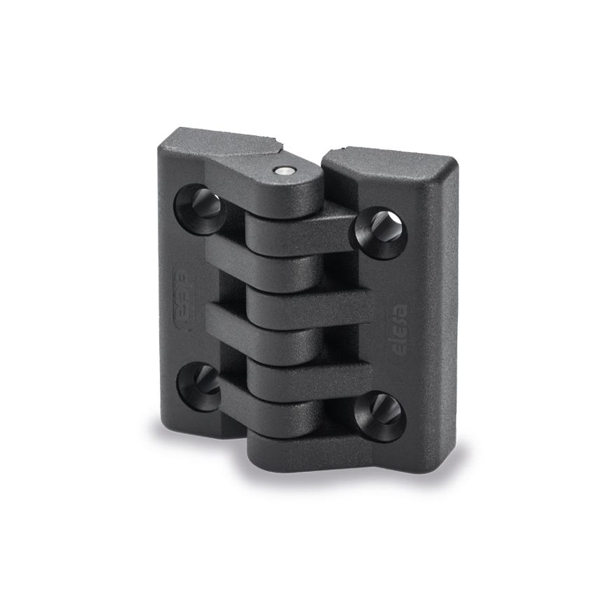 Elesa PA Butt Hinge with a Fixed Pin, Screw Fixing, 49.5mm x 48mm x 19mm