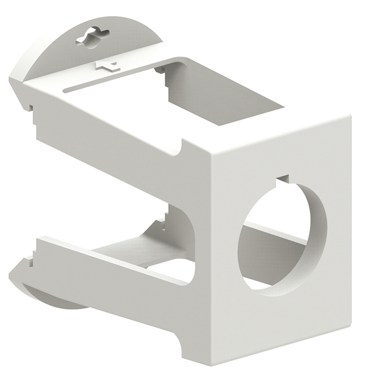 Lovato Adapter for use with LPC Mounting Pushbutton, LPXDIN