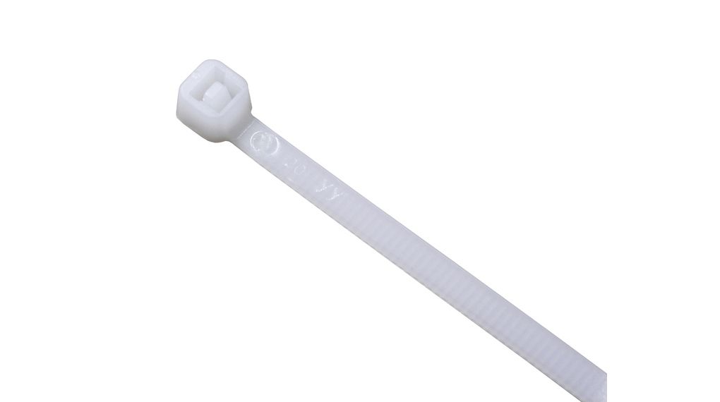 Cable Tie 368x7.6mm Natural Plastic Barb