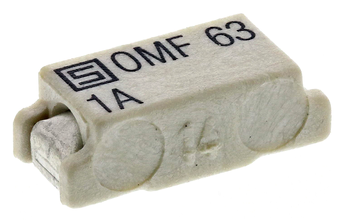 Schurter SMD Non Resettable Fuse 1A, 63V ac/dc