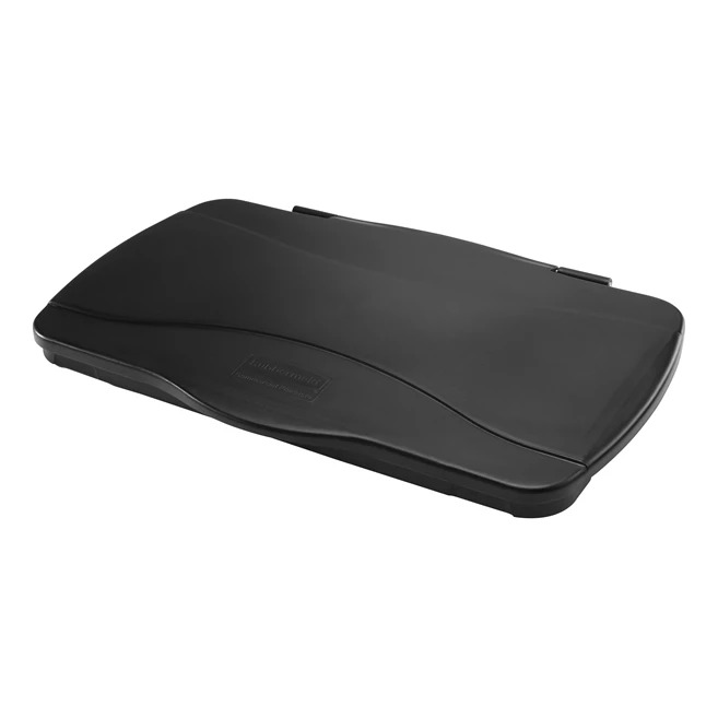Rubbermaid Commercial Products Black Waste Bin Lid for Waste Bin, 30.5mm