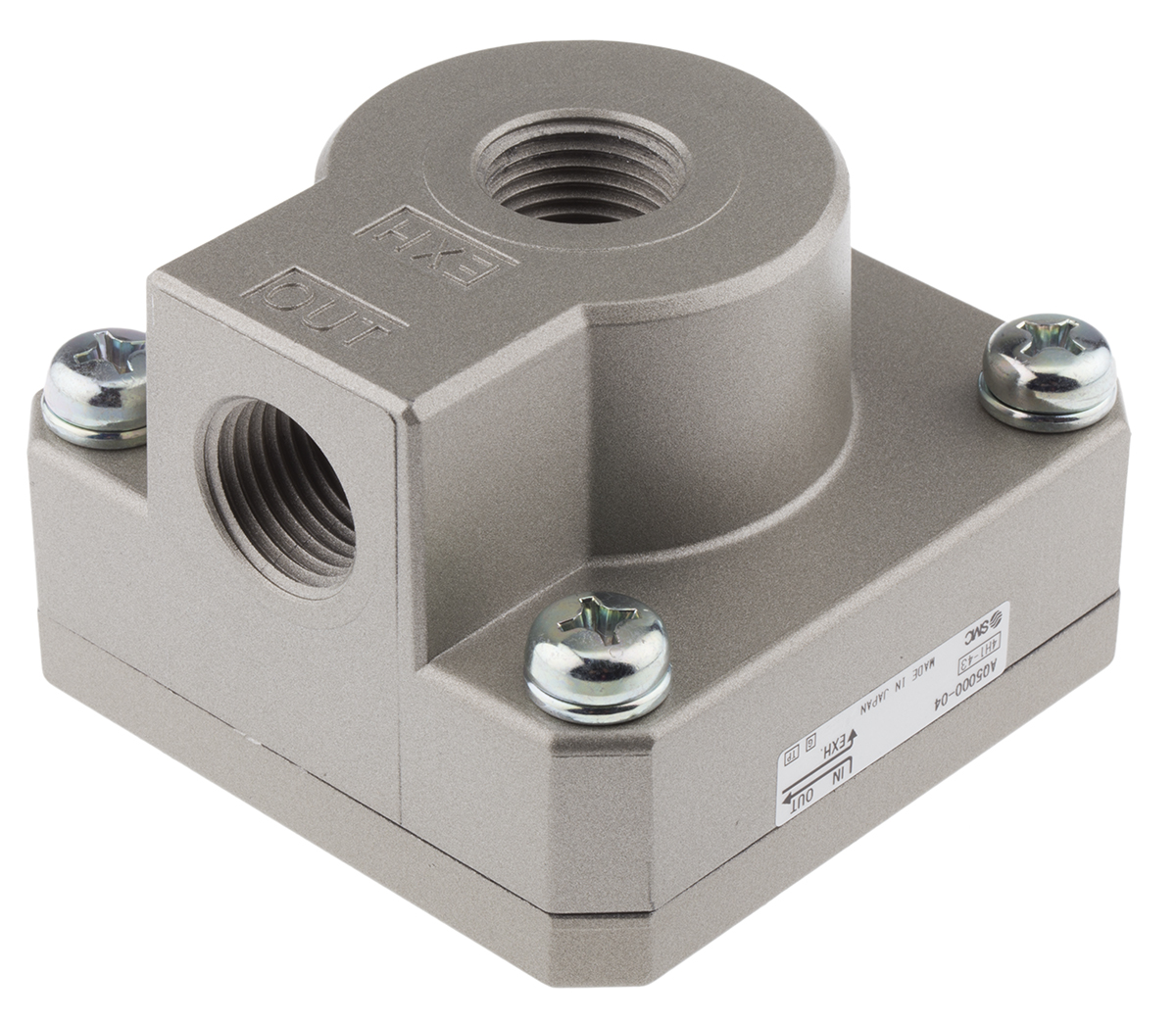 SMC Quick Exhaust Valve, Rc 1/2 Female x 1 MPa, Threaded