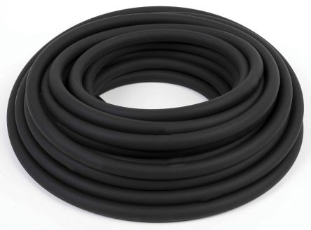 Saint Gobain Tygon® A-60-G TPE, Flexible Tube, 6.4mm ID, 11.1mm OD, Black, 15m