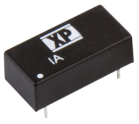 XP Power IA DC-DC Converter, ±12V dc/ ±42mA Output, 21.6 → 26.4 V dc Input, 1W, Through Hole, +85°C Max Temp