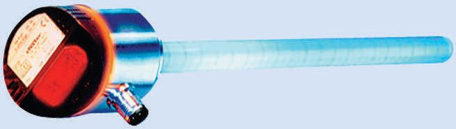 ifm electronic Electronic Level Sensor, PNP Output, Stainless Steel Body
