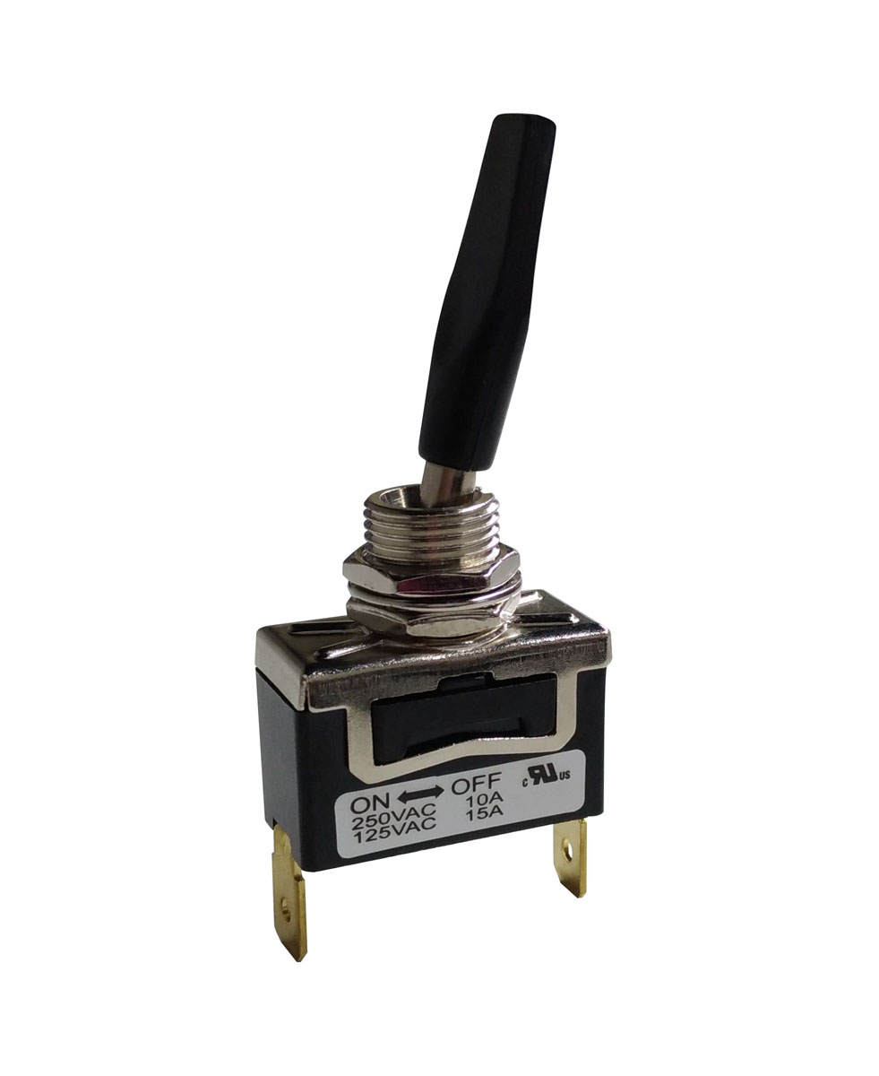 RS PRO Toggle Switch, PCB Mount, On-Off, SPST, Solder Terminal