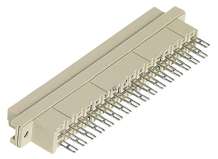 HARTING DIN 41612 32 Way 5.08mm Pitch, Type D Class C2, 2 Row, Straight DIN 41612 Connector, Socket