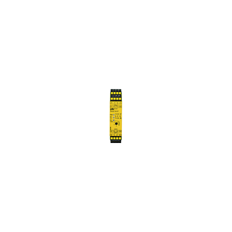Pilz 787 Safety Relay 24V dc, Single/Dual-Channel 3 Safety Contacts
