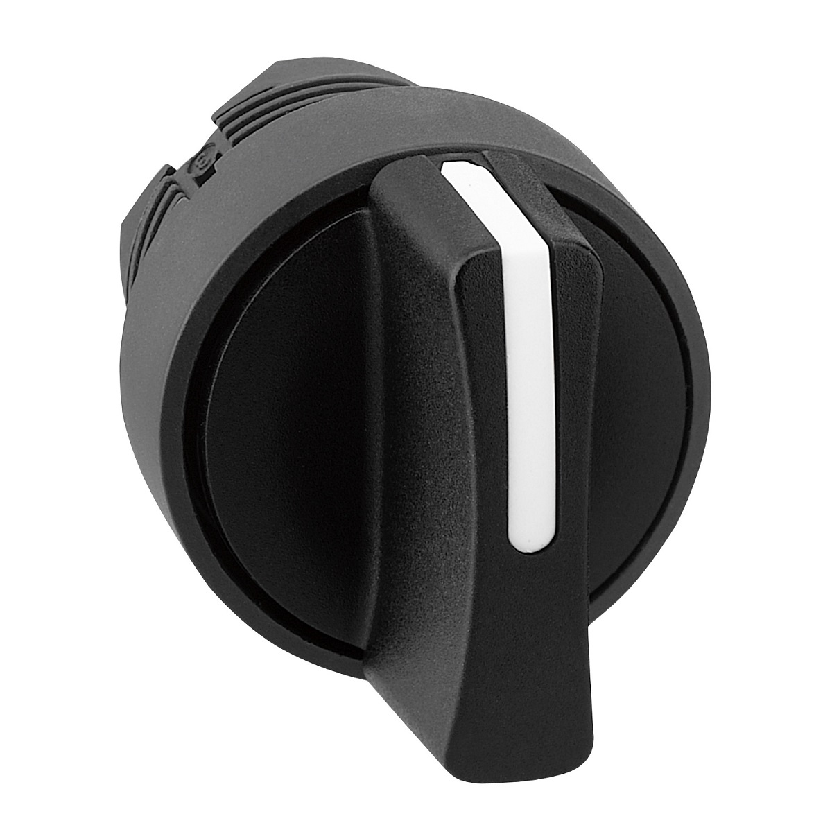 Schneider Electric Harmony XB5 Series 3 Position Selector Switch Head, 22mm Cutout, Black Handle