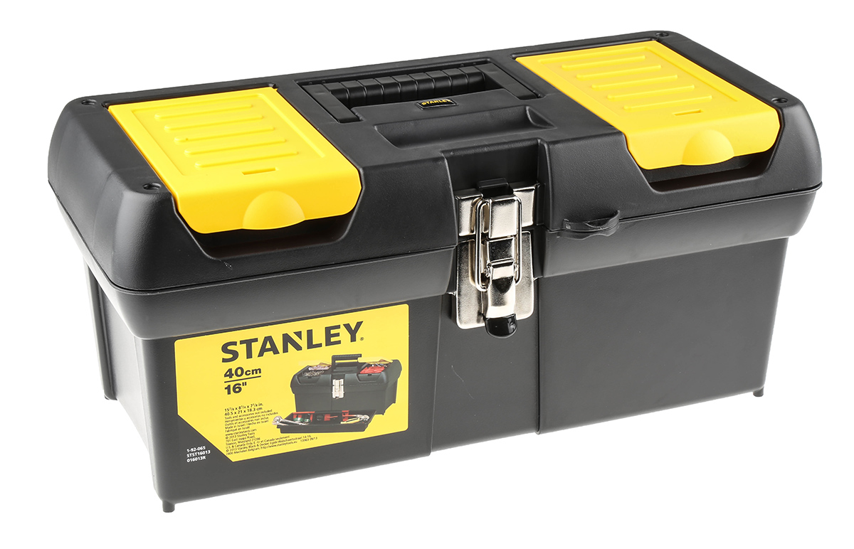 Stanley Plastic Tool Box, 411 x 199 x 185mm