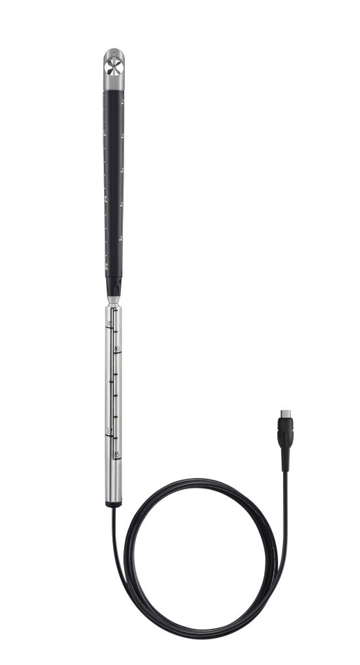 Testo Vane Probe for Air Velocity, Humidity, Volume Flow