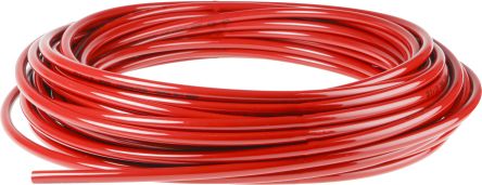 RS PRO Compressed Air Pipe Red Nylon 10mm x 30m NMSF Series