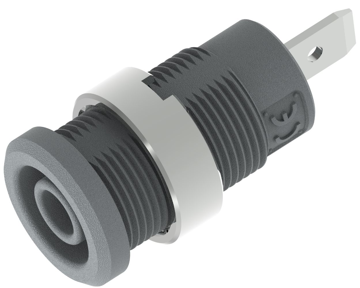 Electro PJP Grey Female Banana Socket, Plug In Termination, 36A, 600 → 1000V