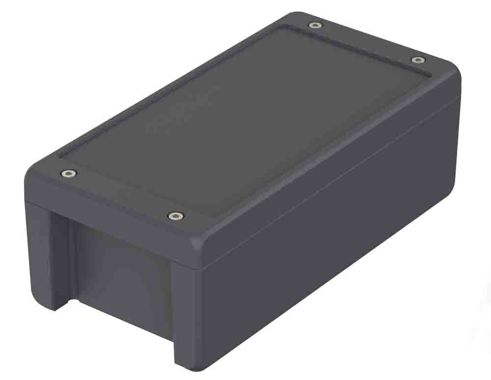 Bopla Bocube Alu Series Graphite Grey Aluminium General Purpose Enclosure, IP66, IP68, IP69, IK09, Graphite Grey Lid,
