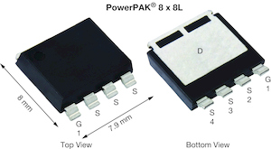 Vishay SQJQ142E Type N-Channel MOSFET, 460 A, 40 V Enhancement, 4-Pin PowerPAK (8x8L)
