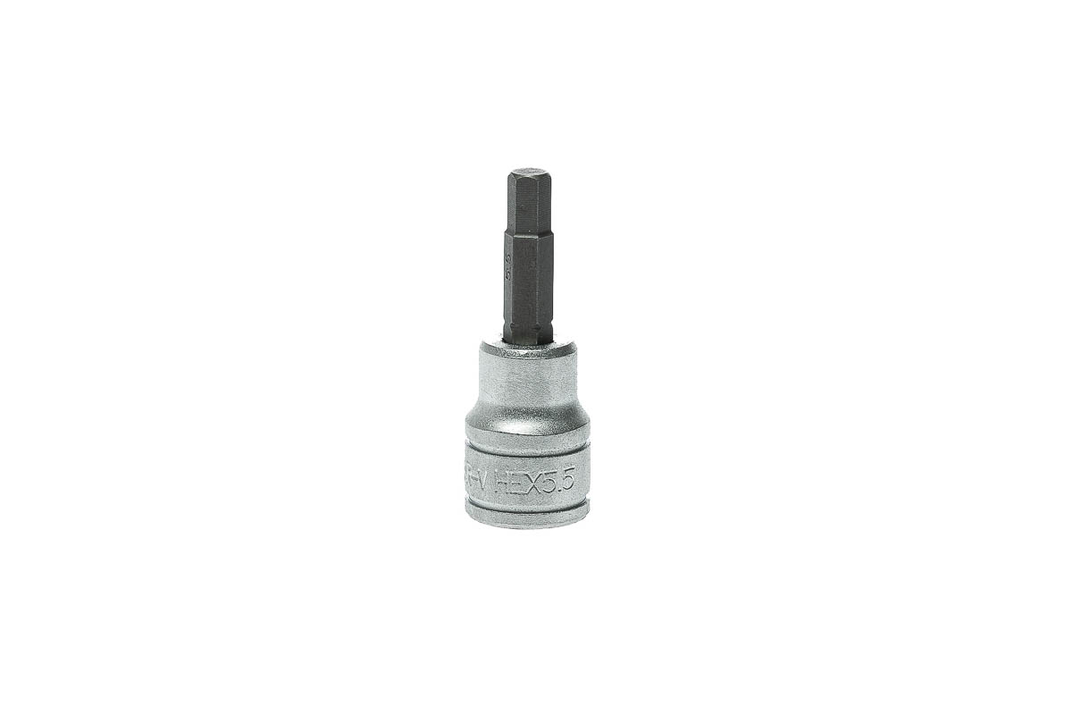 Teng Tools 3/8 in Drive Bit Socket, Hex Bit, 5.5mm